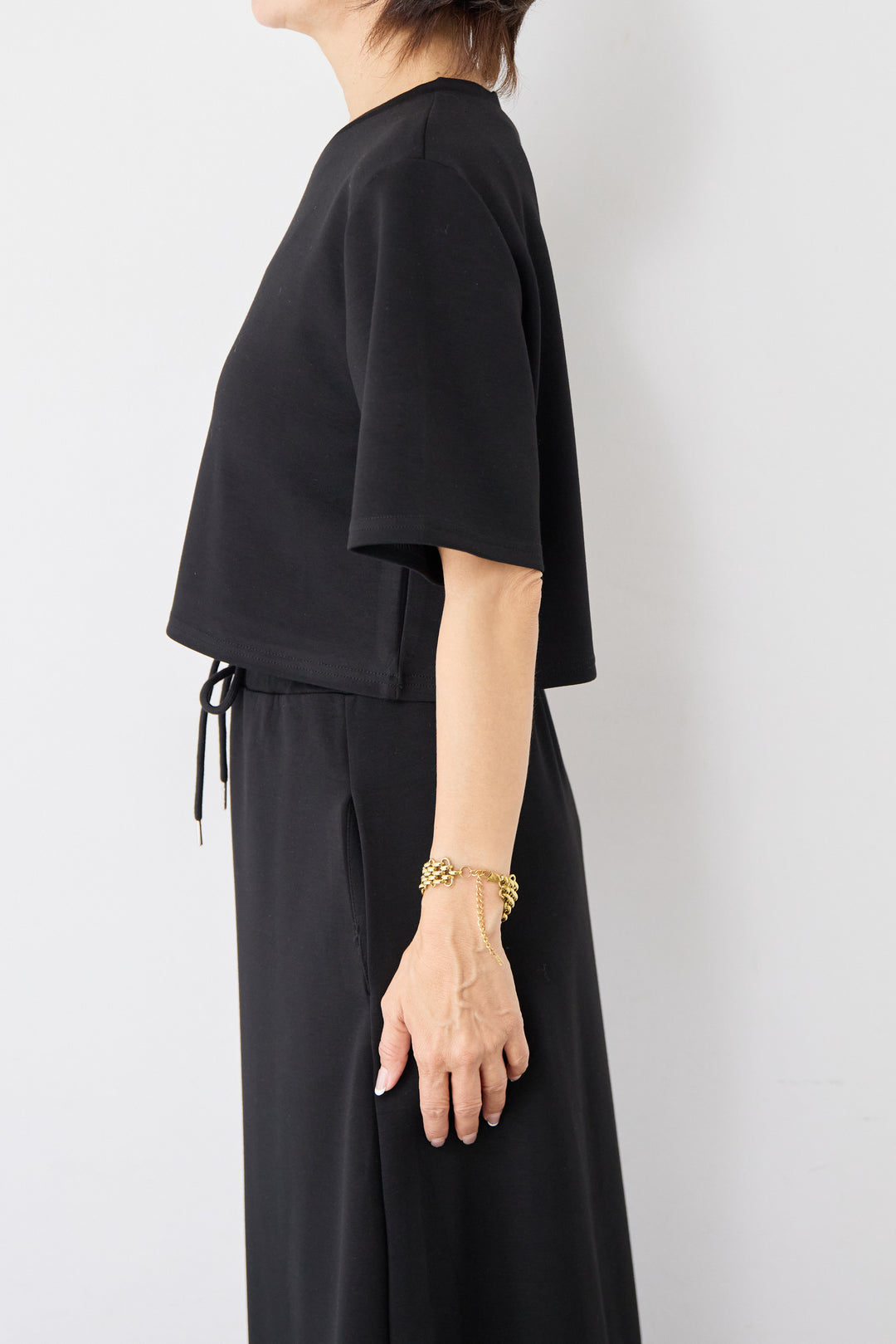【2点セット】クロップドT+ロングスカート セットアップ