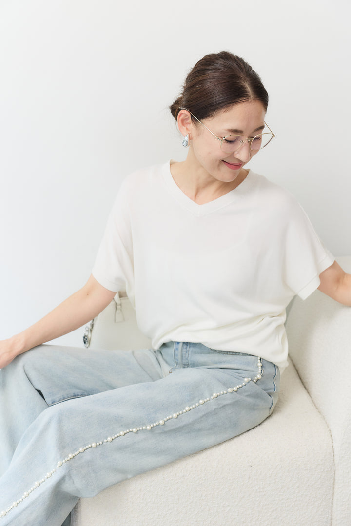 サイドパールラインデニム