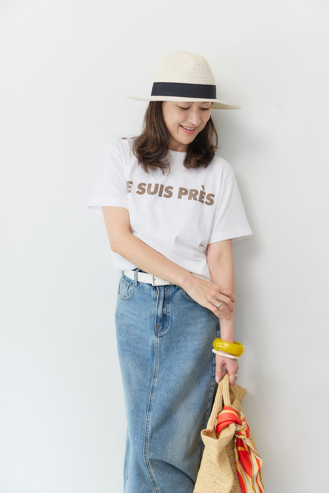 JESUISPRESフロッキーロゴT
