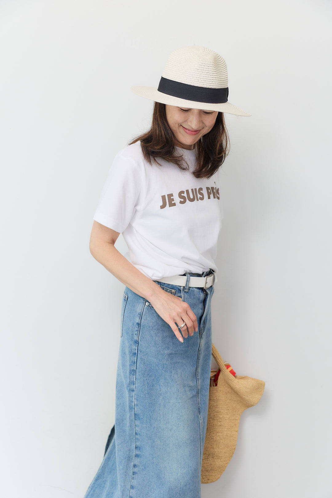 JESUISPRESフロッキーロゴT
