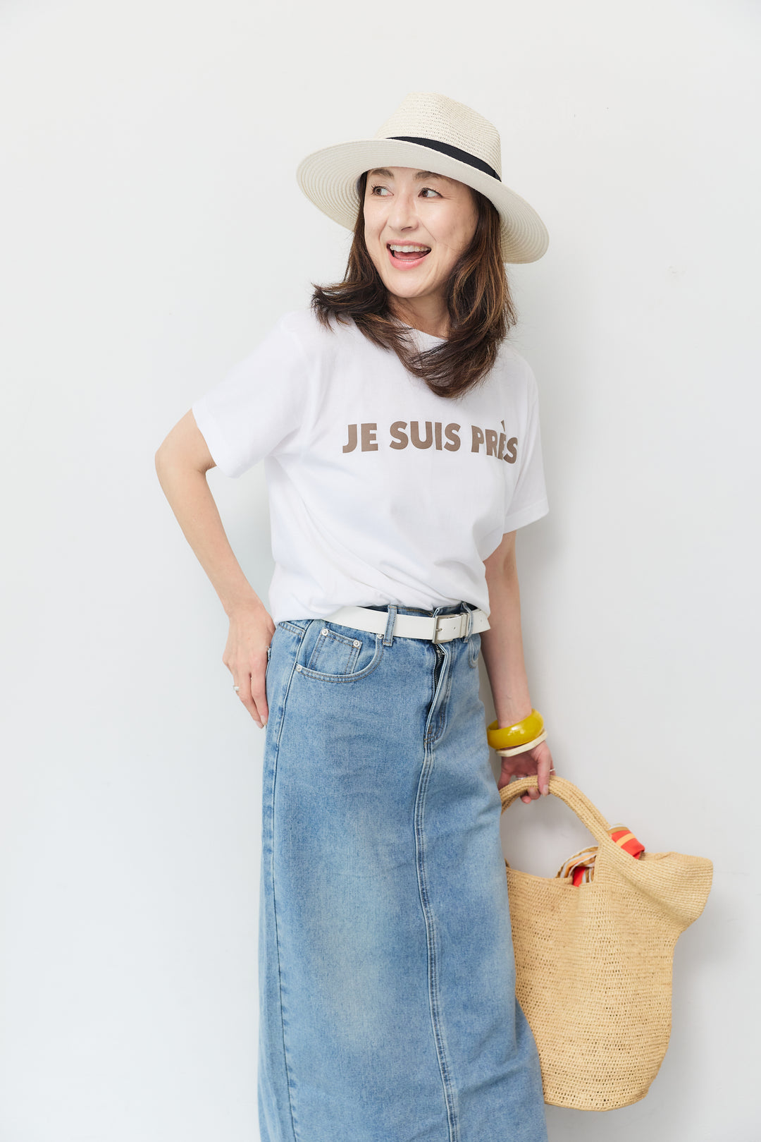 JESUISPRESフロッキーロゴT