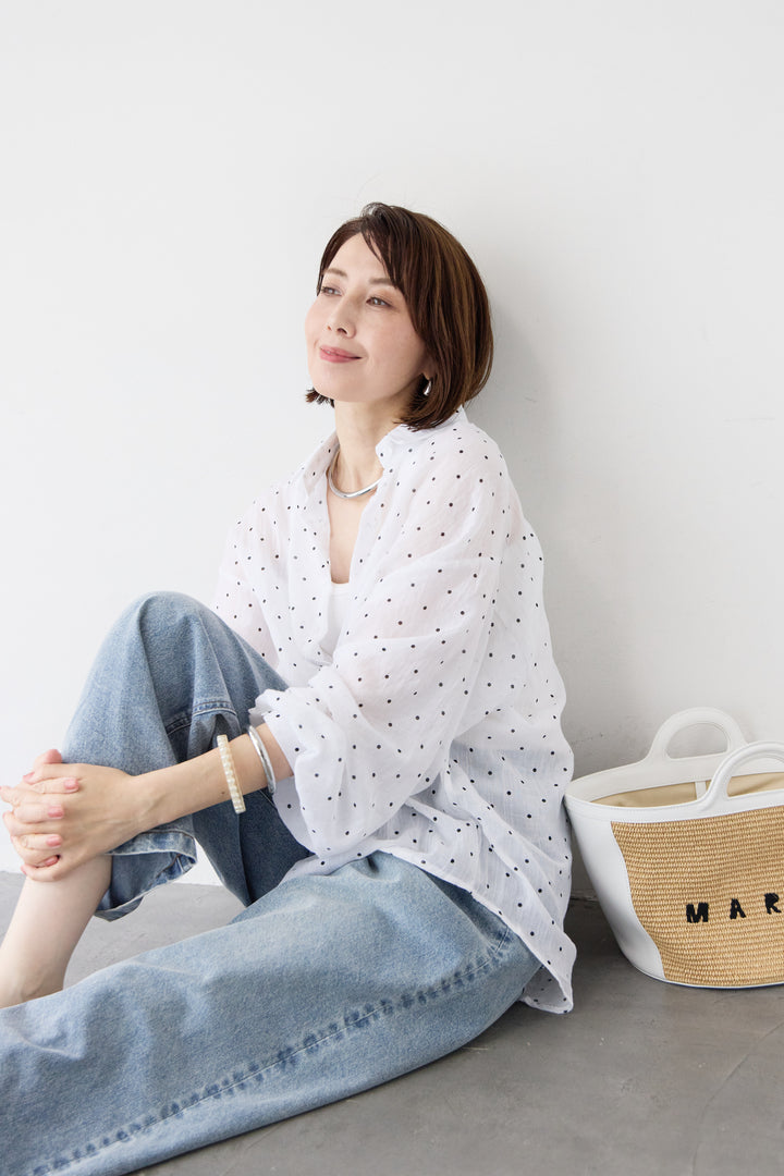 【接触冷感】ヴィンテージ ワイドストレート デニムパンツ
