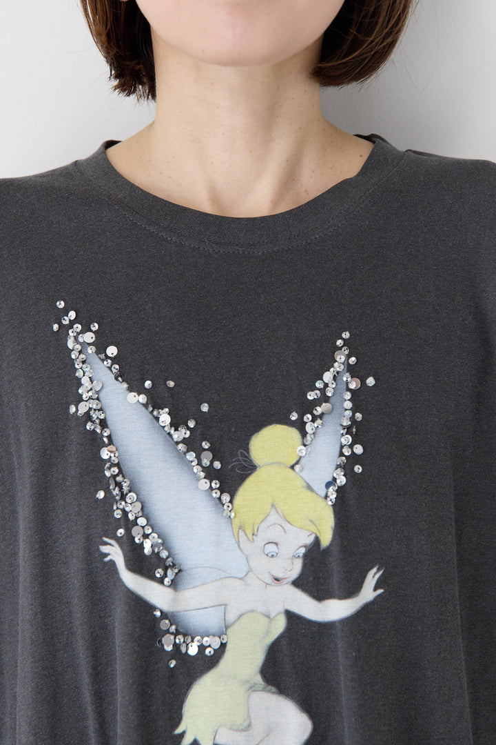 ピグメント加工風 ティンカー・ベルTシャツ
