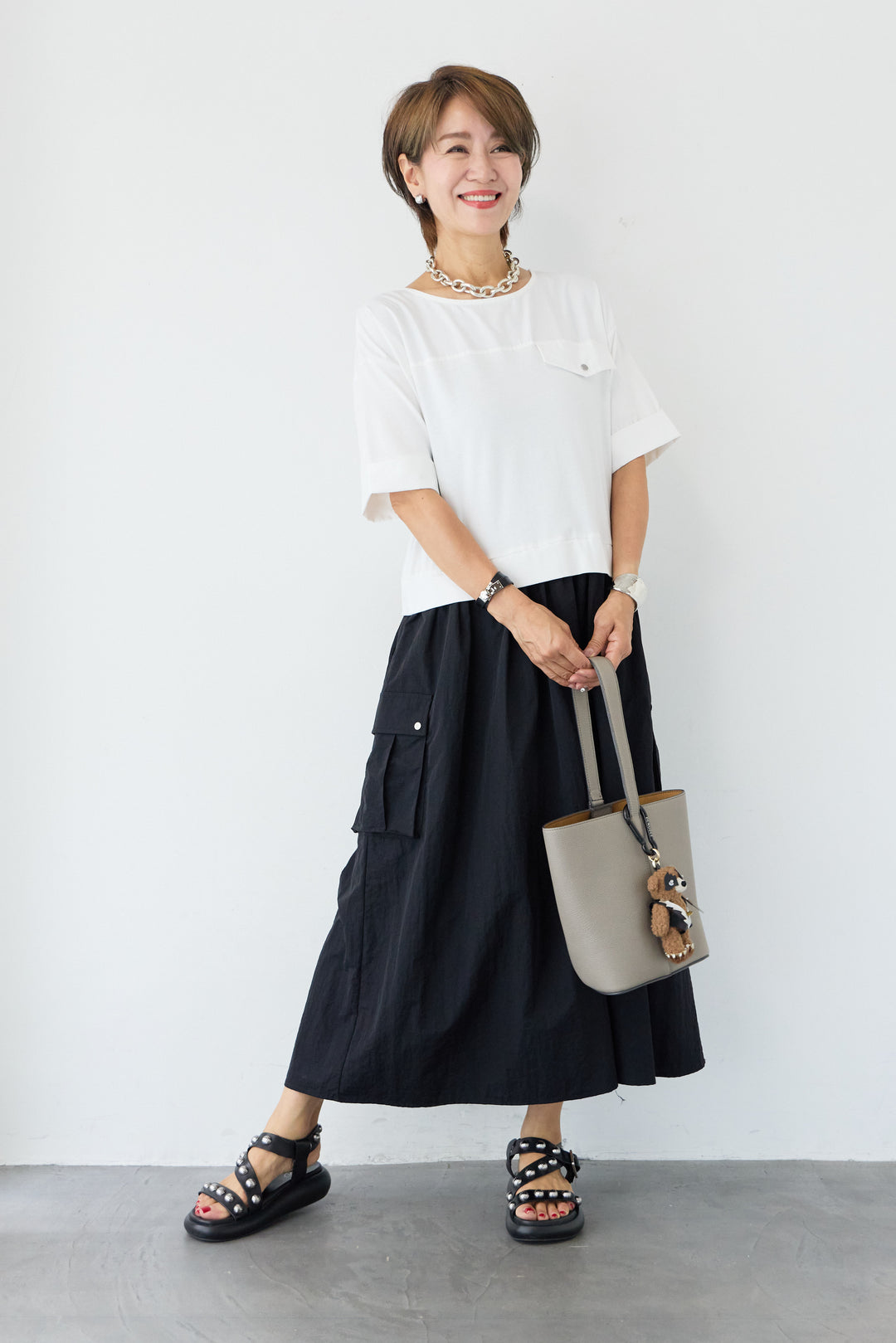 リラクシースウェットドッキングワンピース