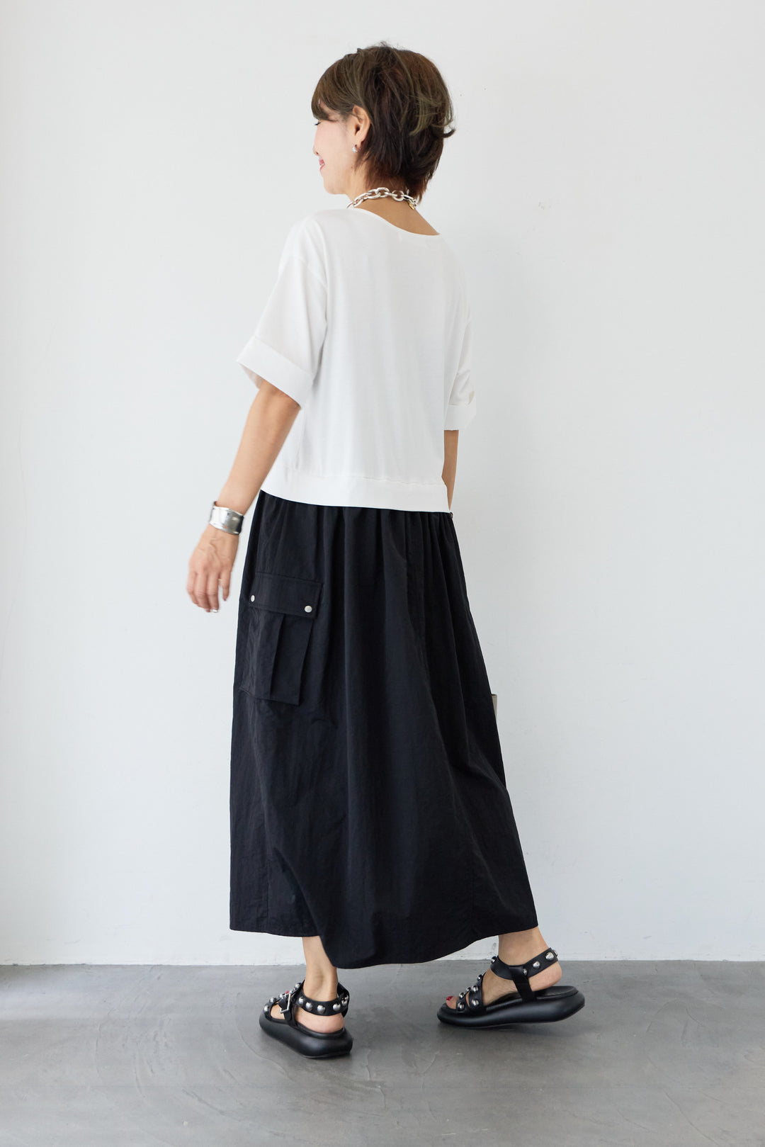 リラクシースウェットドッキングワンピース