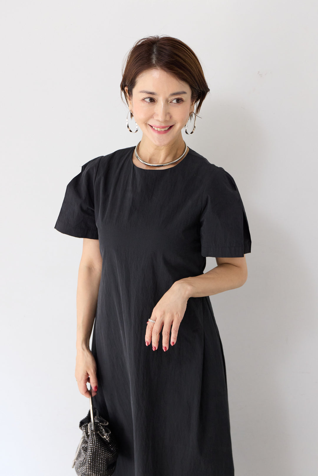 タックスリーブ コクーンワンピース