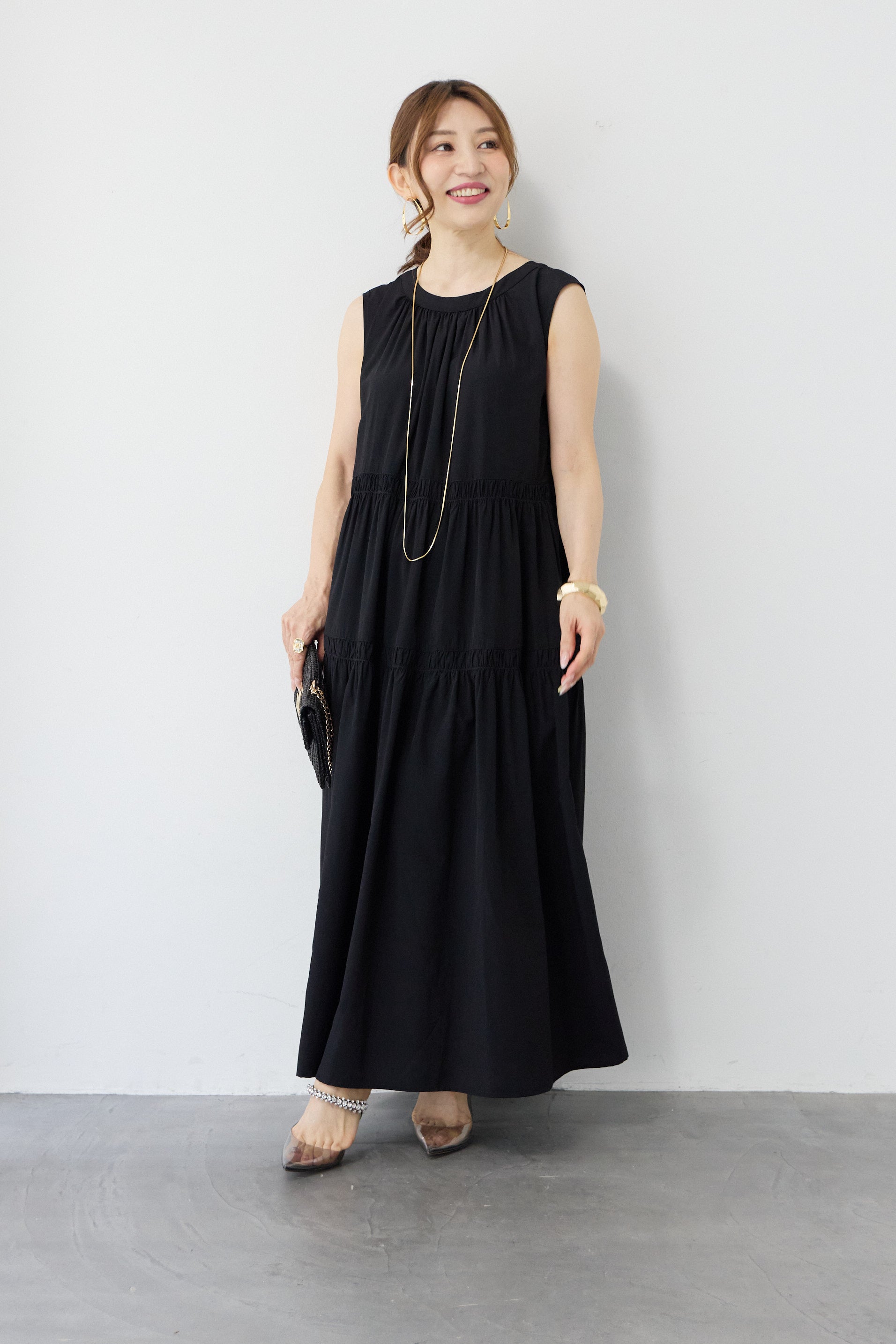バックリボンティアードワンピース – plusotoha