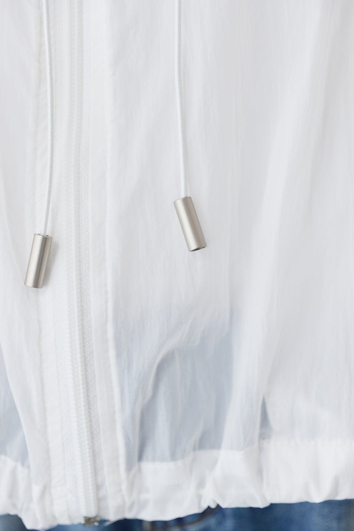 ドローストリング シアーブルゾン