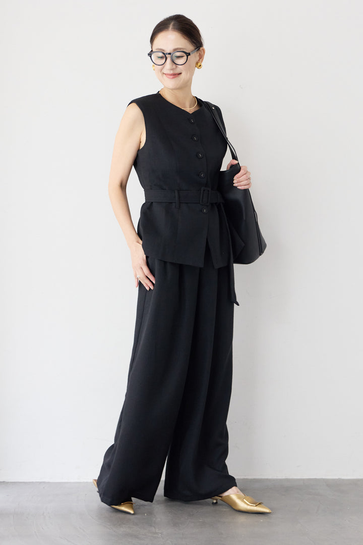 【2SET】ウエストマークジレセットアップ