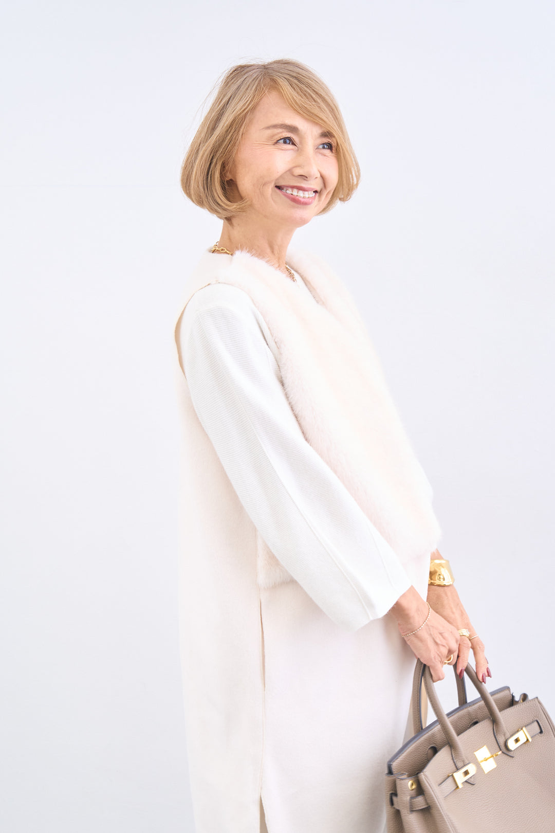 エコファー切替 ロングジレ