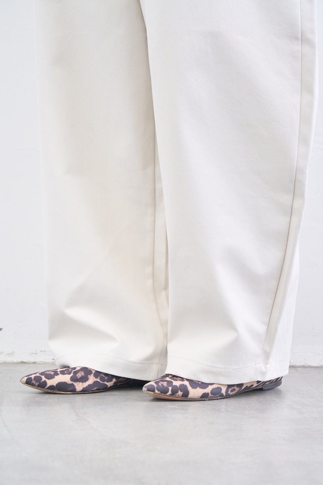 [SET]エコファー切替 ロングジレ+コットンツイル コクーンパンツ(2set)