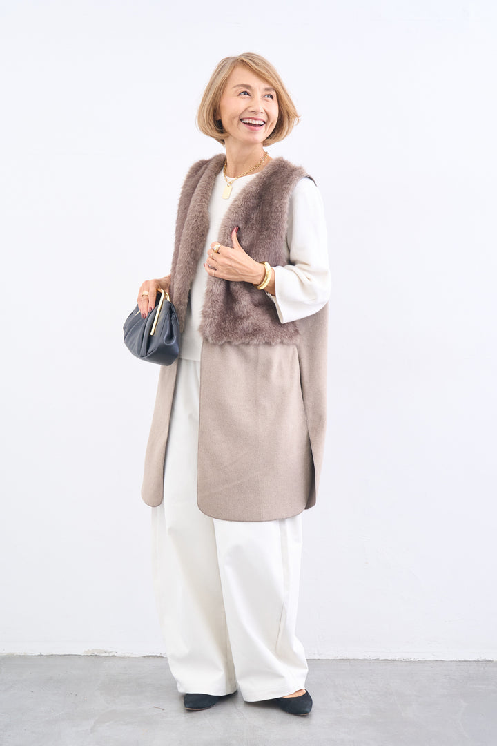 エコファー切替 ロングジレ