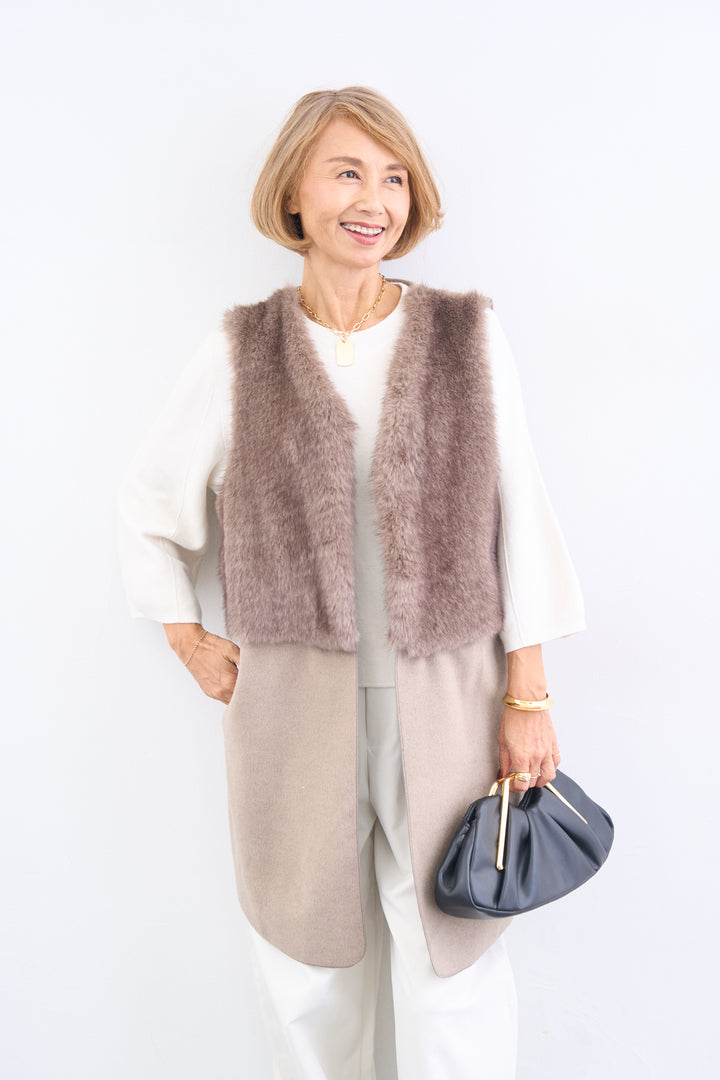 エコファー切替 ロングジレ