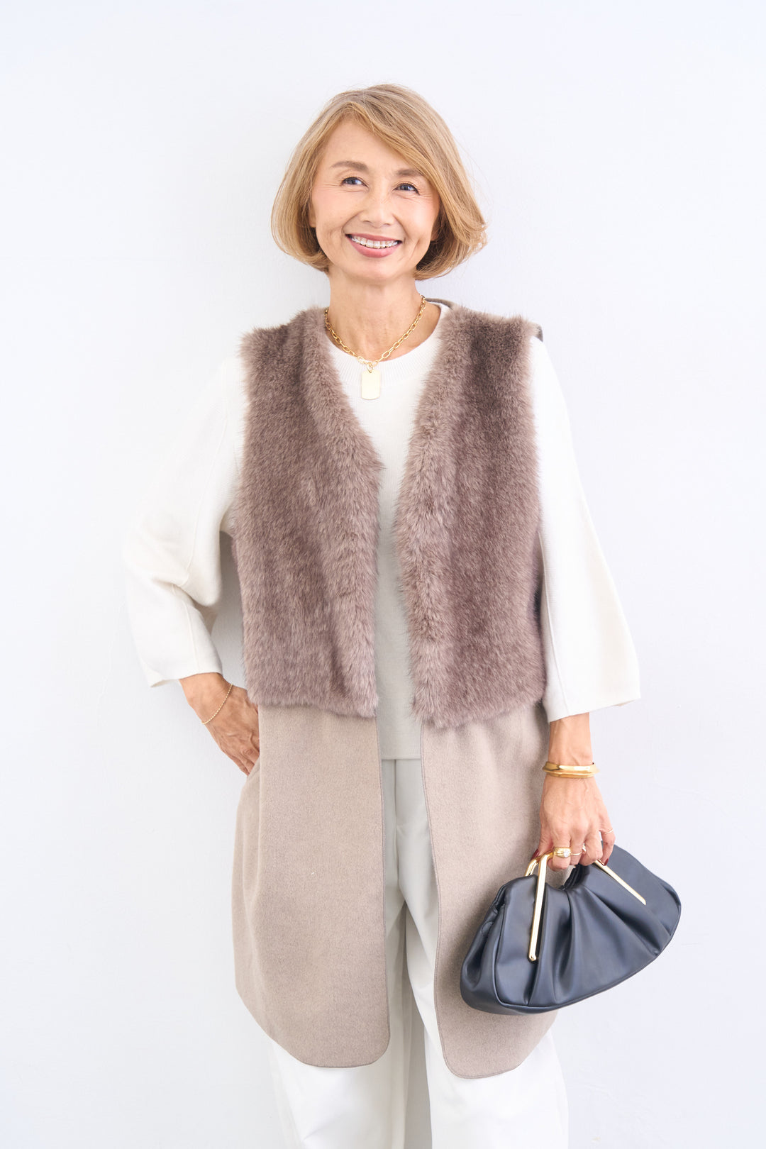 エコファー切替 ロングジレ