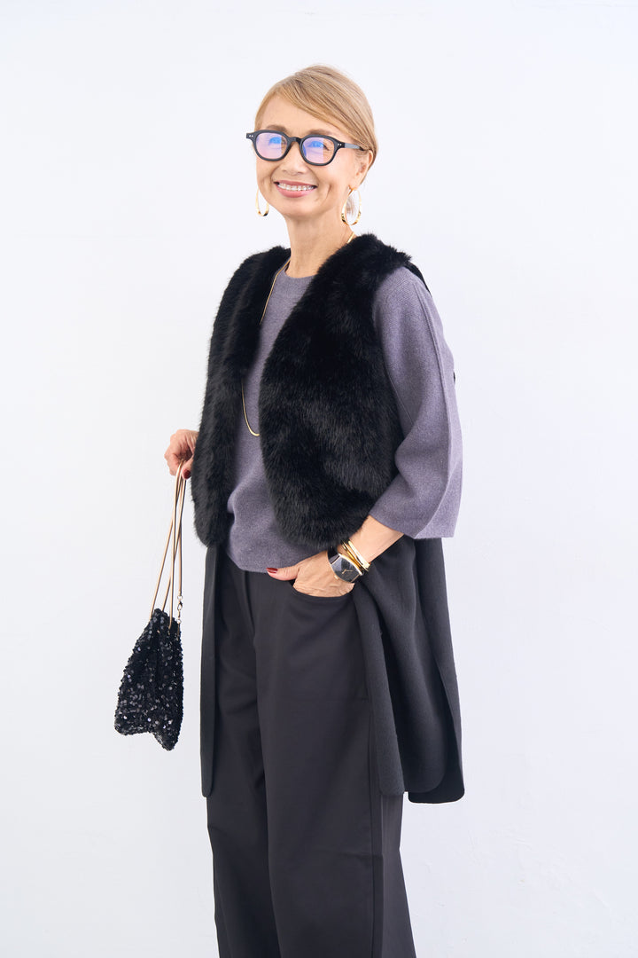 エコファー切替 ロングジレ