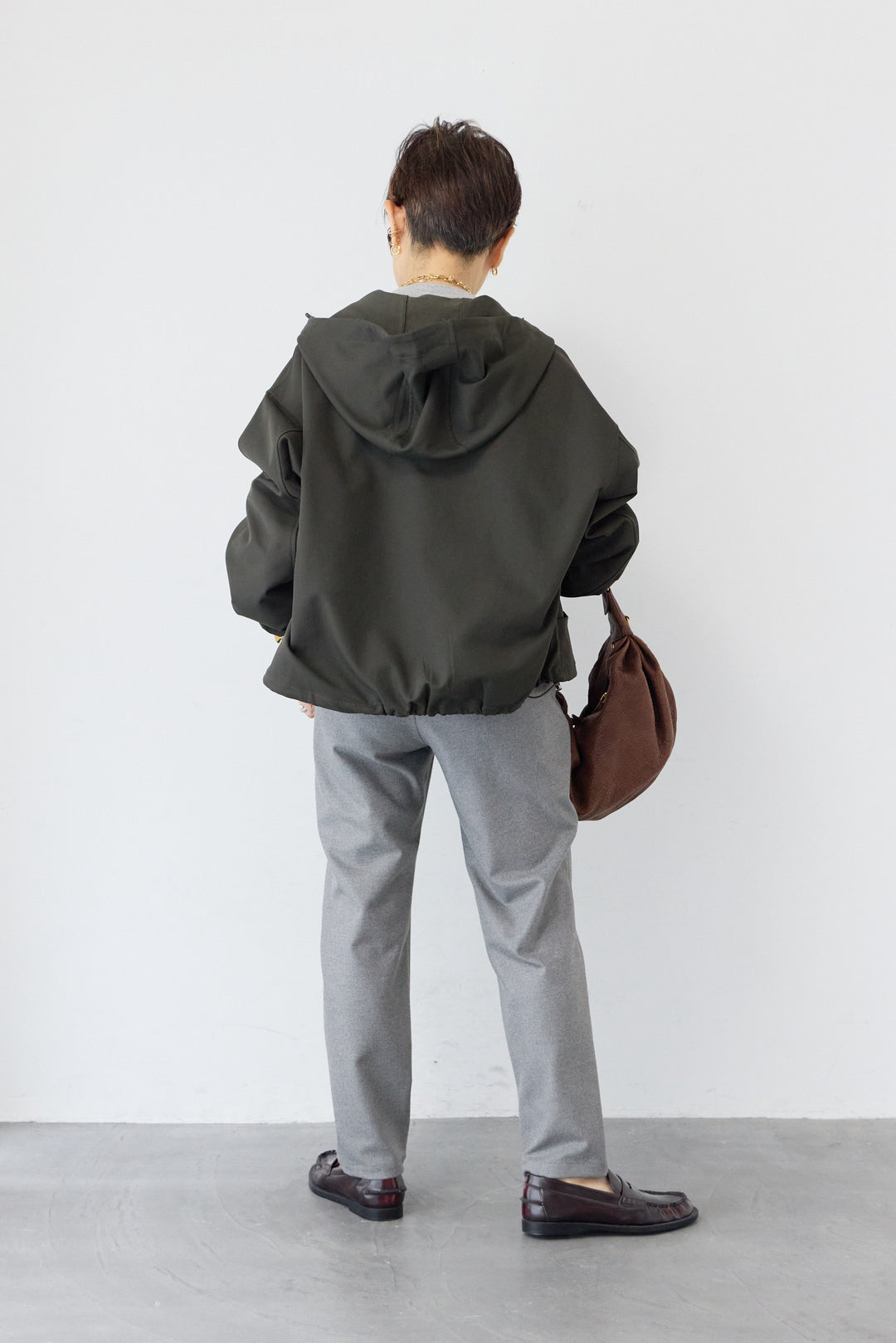 【保温・両面起毛】コスミカルウォームテーパードパンツ