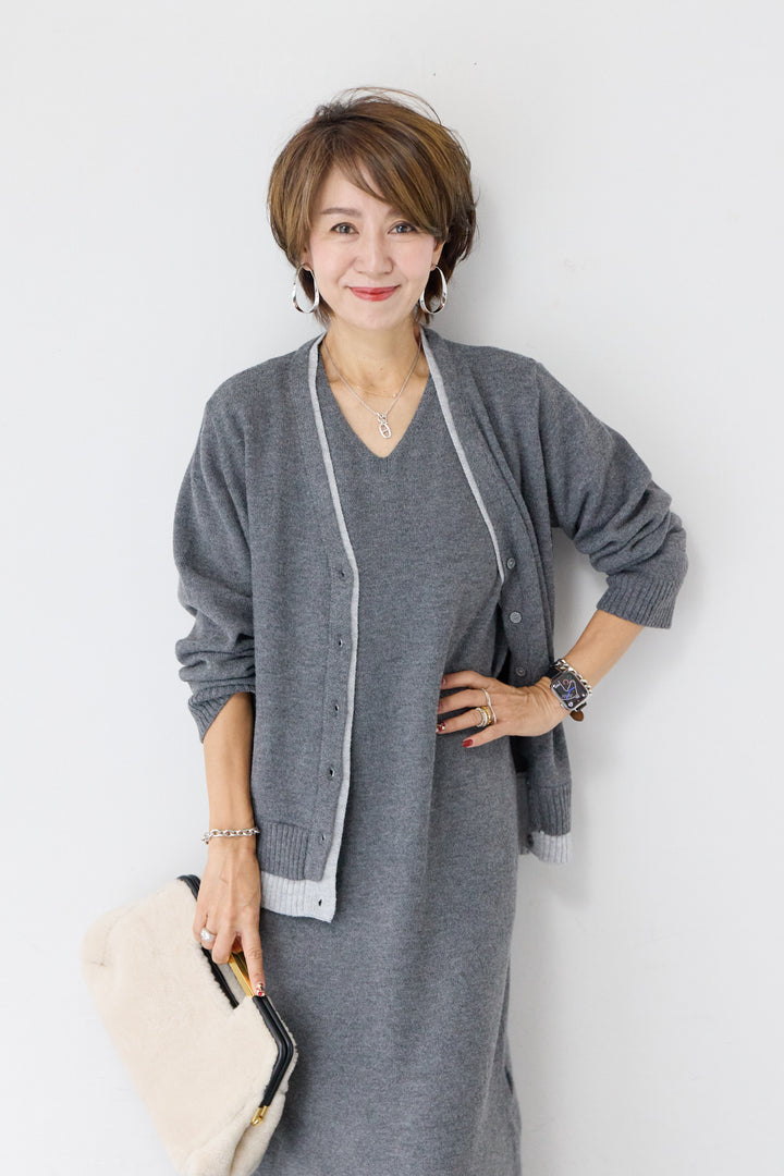 アンサンブルラインワンピース