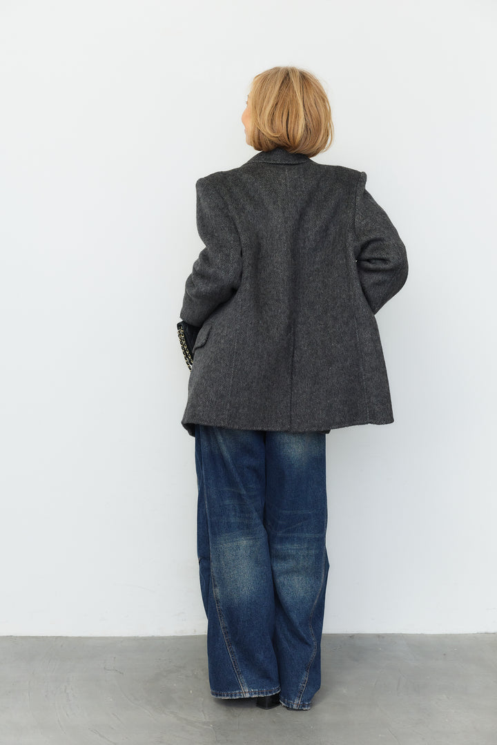ハンドメイドダブルテーラードジャケット