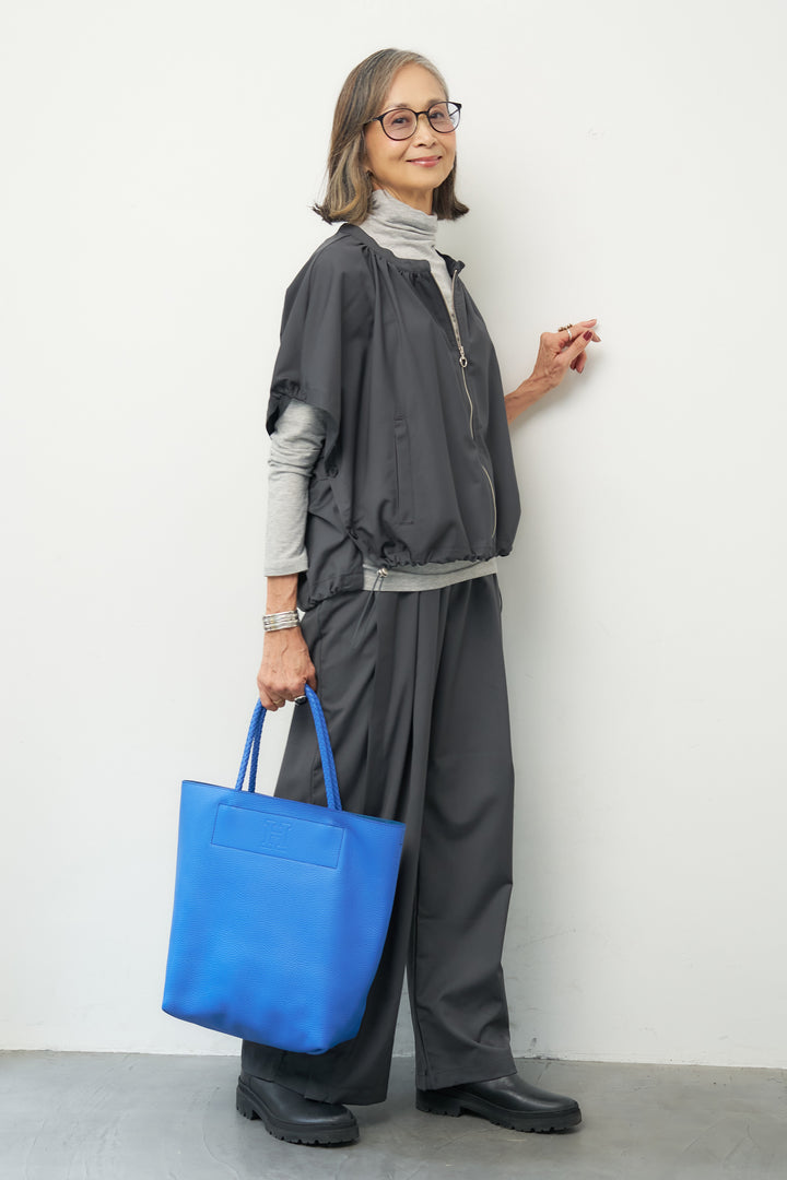ウエストレイヤード ワイドパンツ