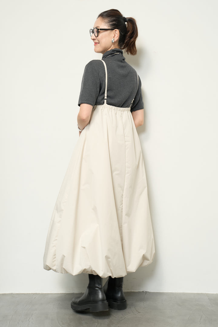 中綿バルーンキャミワンピース