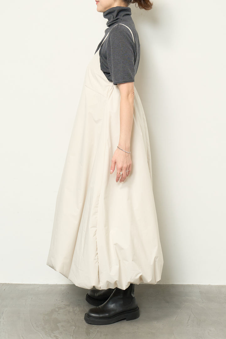 中綿バルーンキャミワンピース