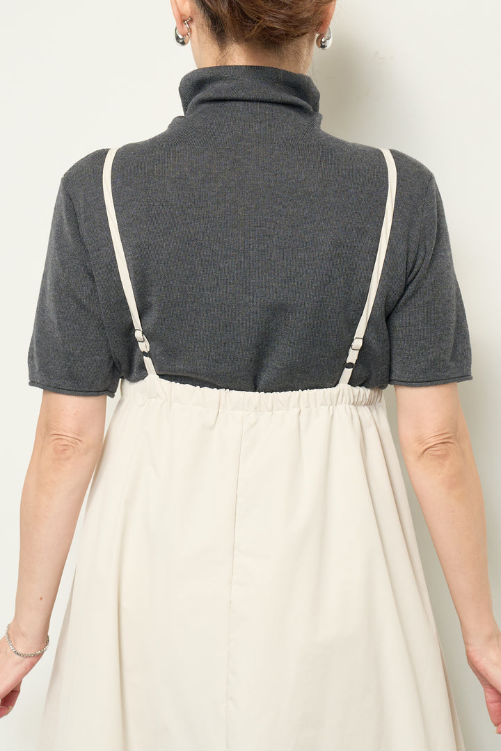 中綿バルーンキャミワンピース