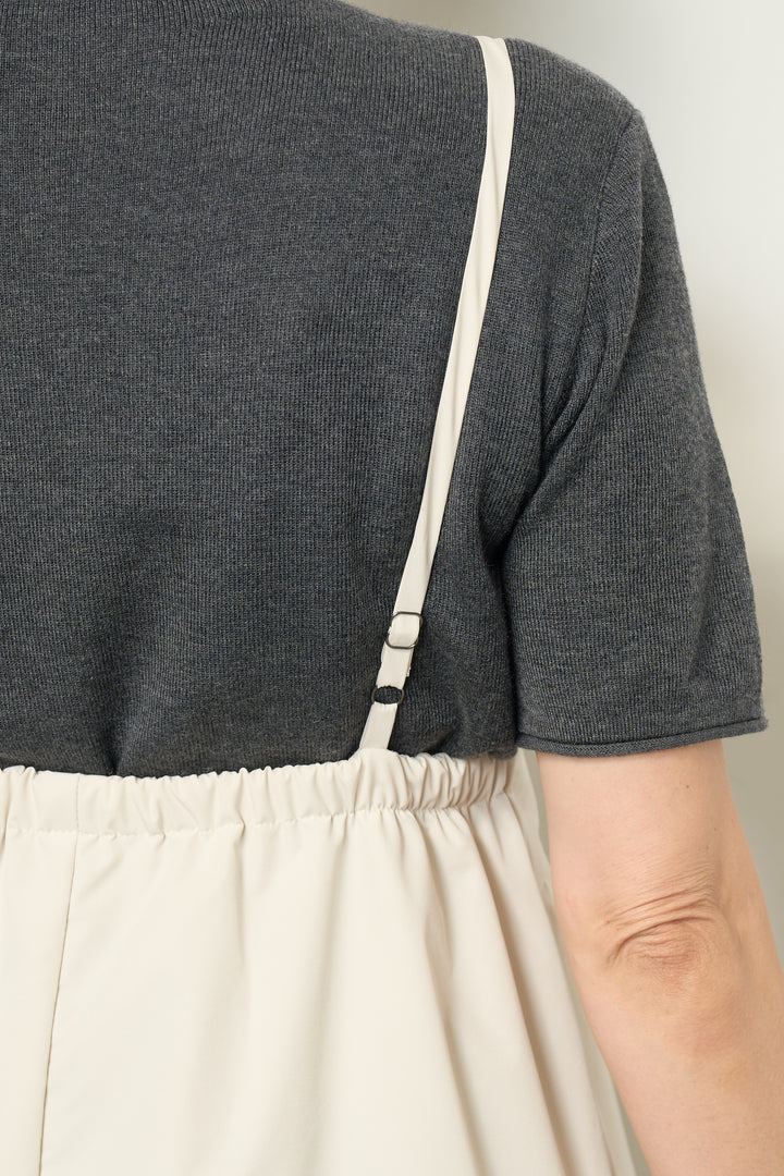 中綿バルーンキャミワンピース