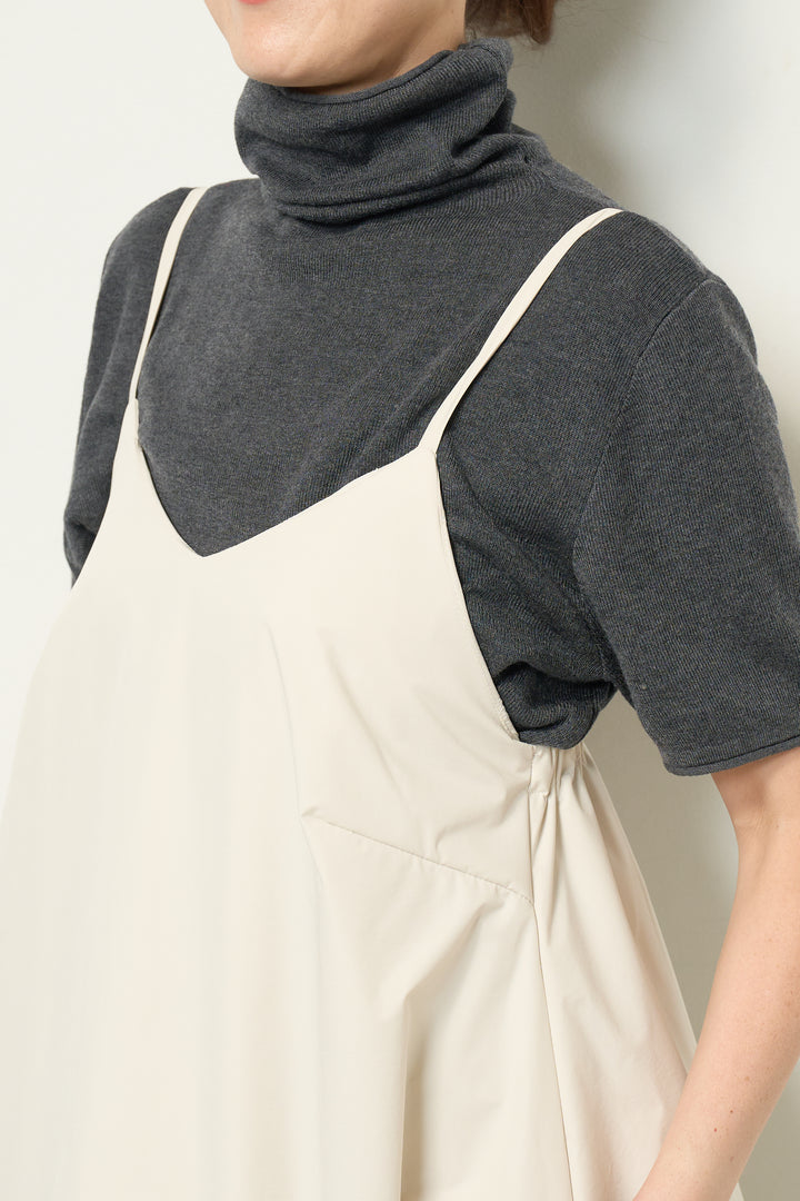 中綿バルーンキャミワンピース