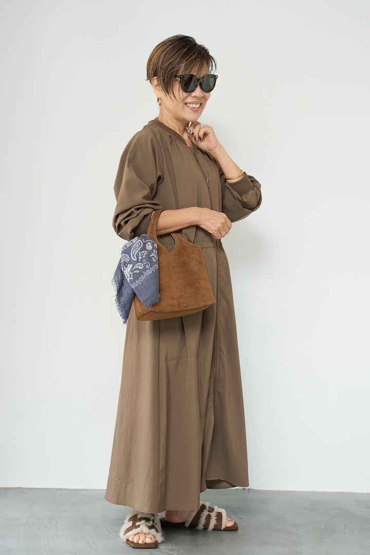 ブルゾンデザインワンピース