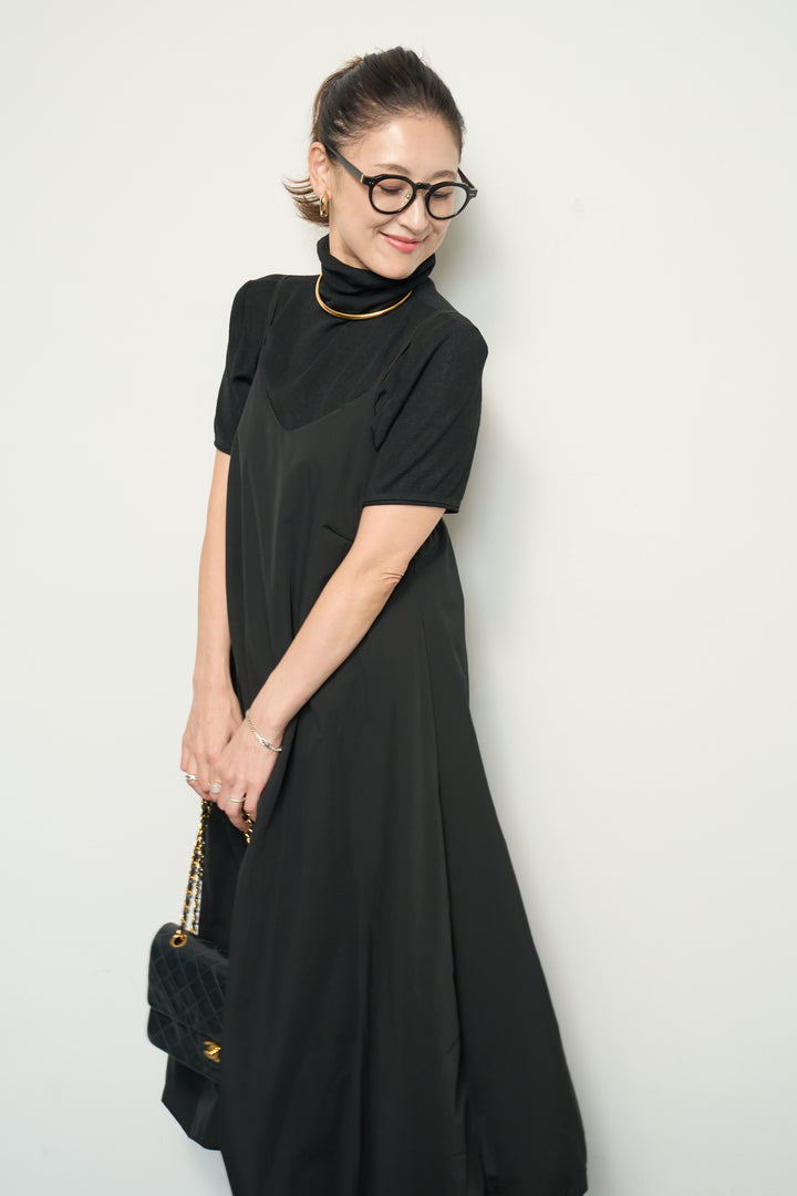 中綿バルーンキャミワンピース