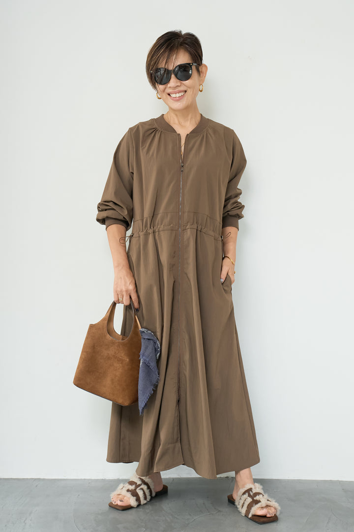 ブルゾンデザインワンピース