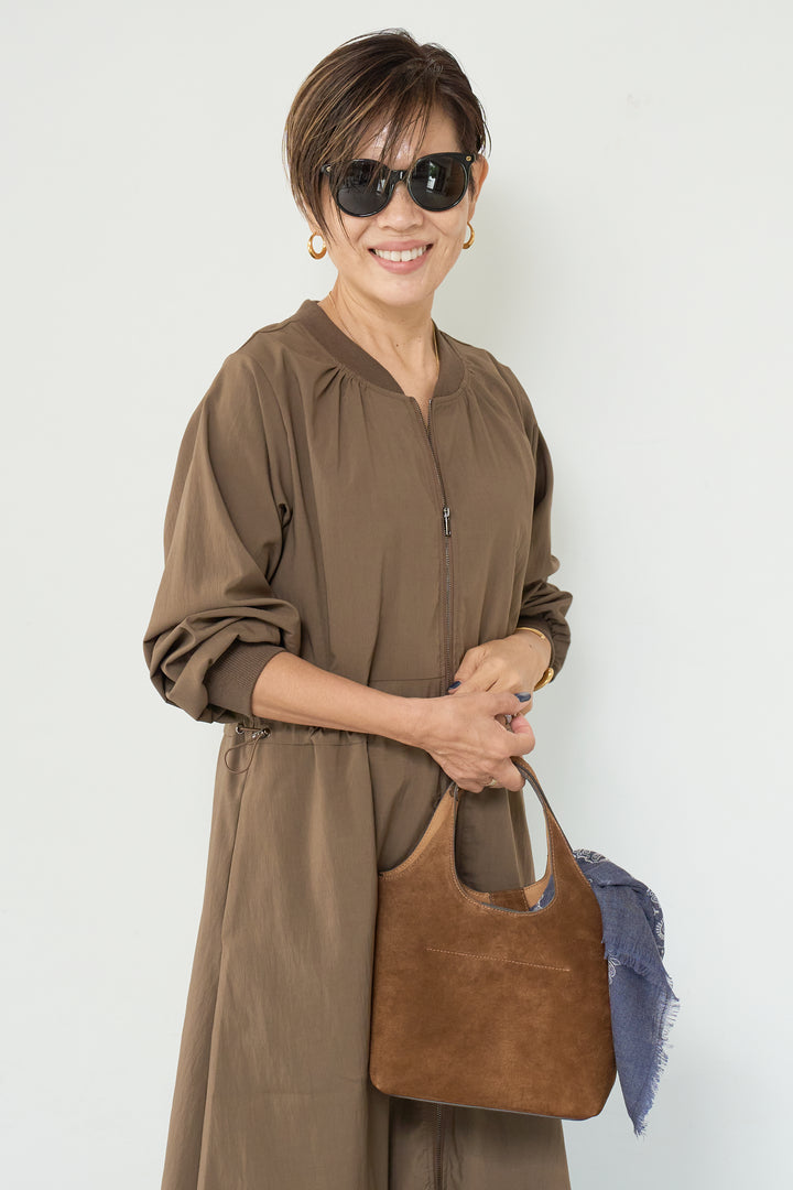 ブルゾンデザインワンピース