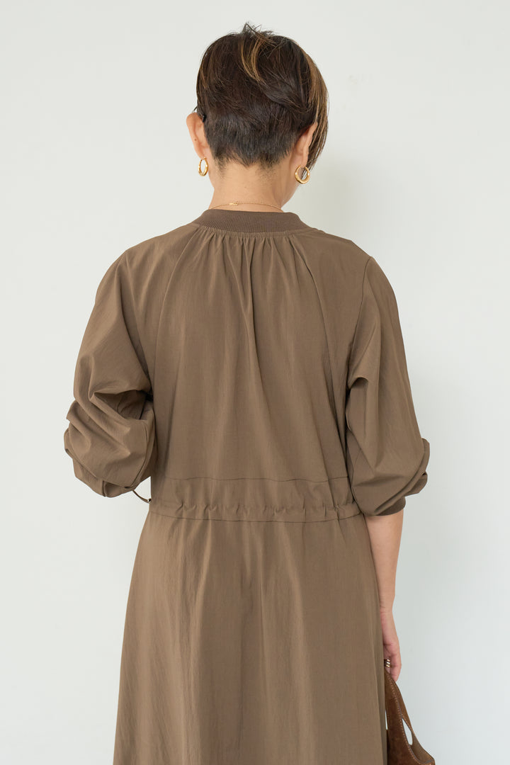 ブルゾンデザインワンピース