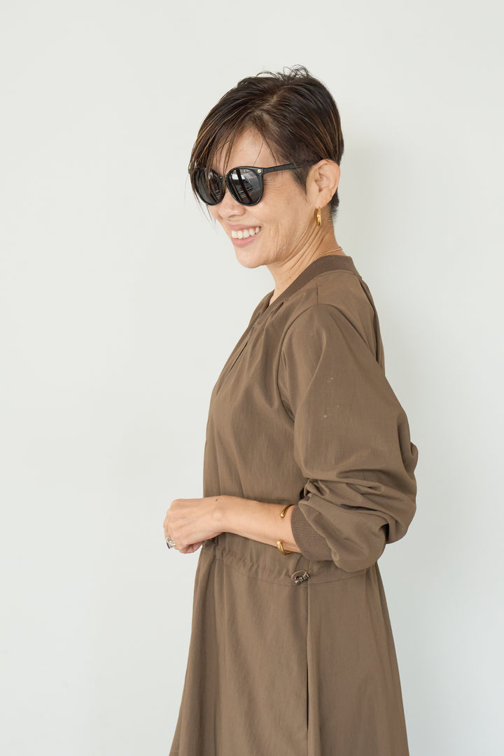 ブルゾンデザインワンピース