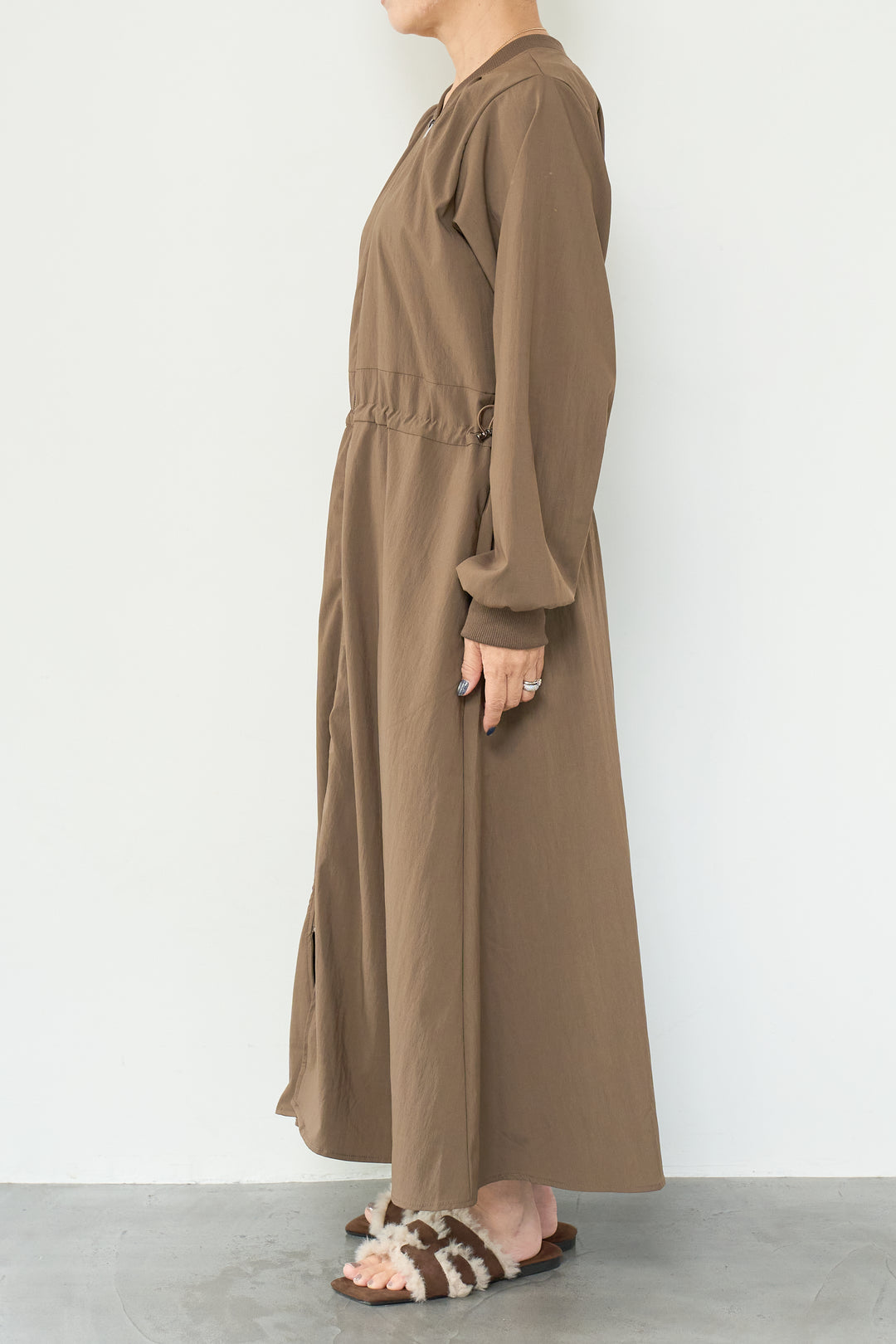 ブルゾンデザインワンピース