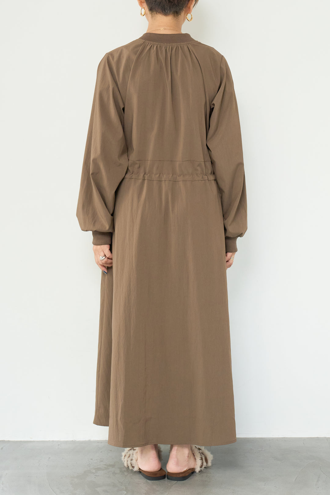 ブルゾンデザインワンピース