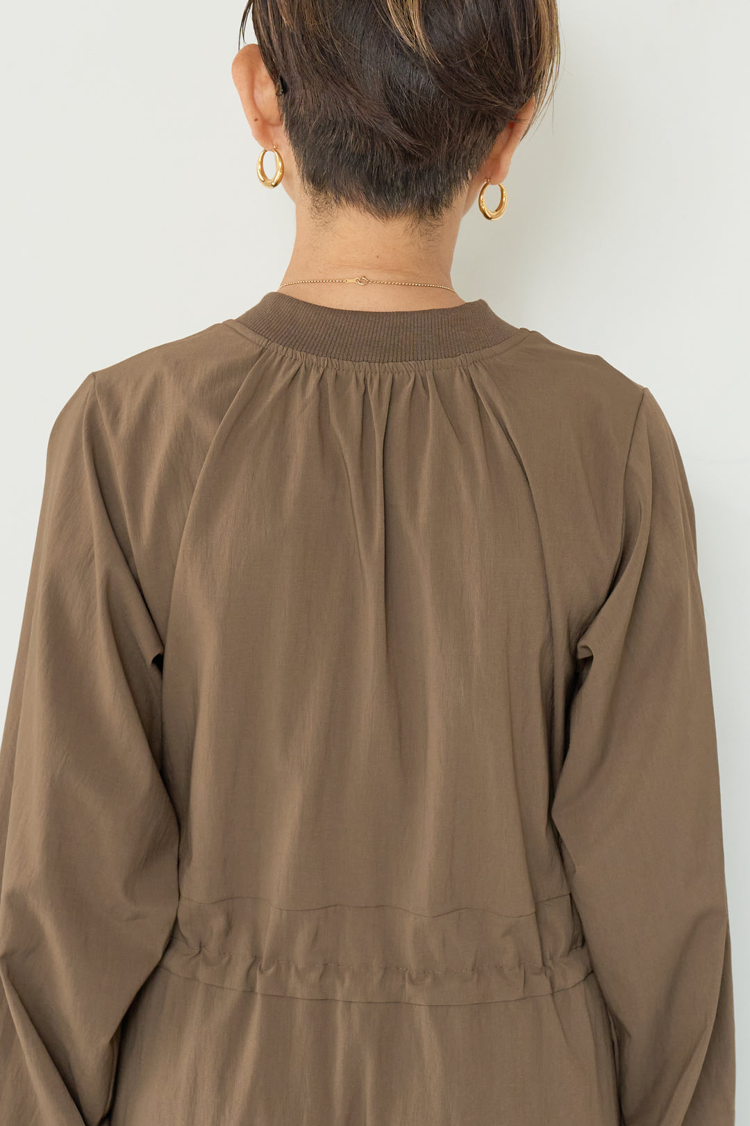 ブルゾンデザインワンピース