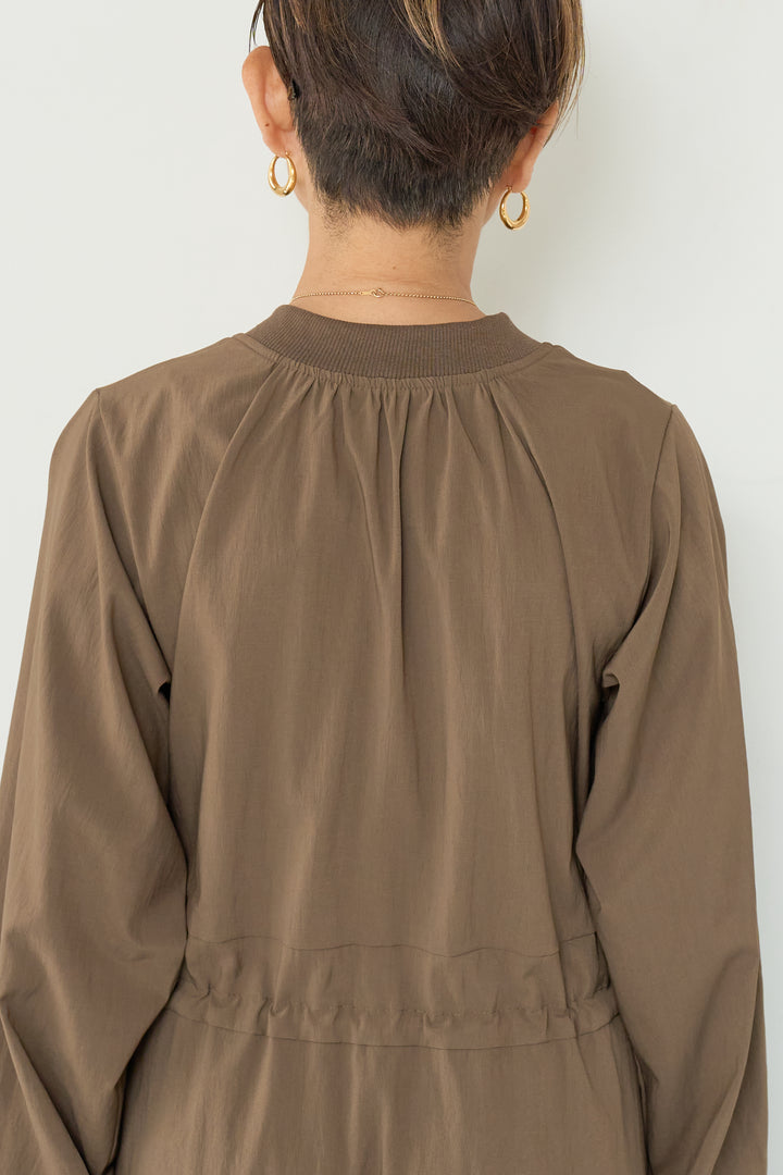 ブルゾンデザインワンピース