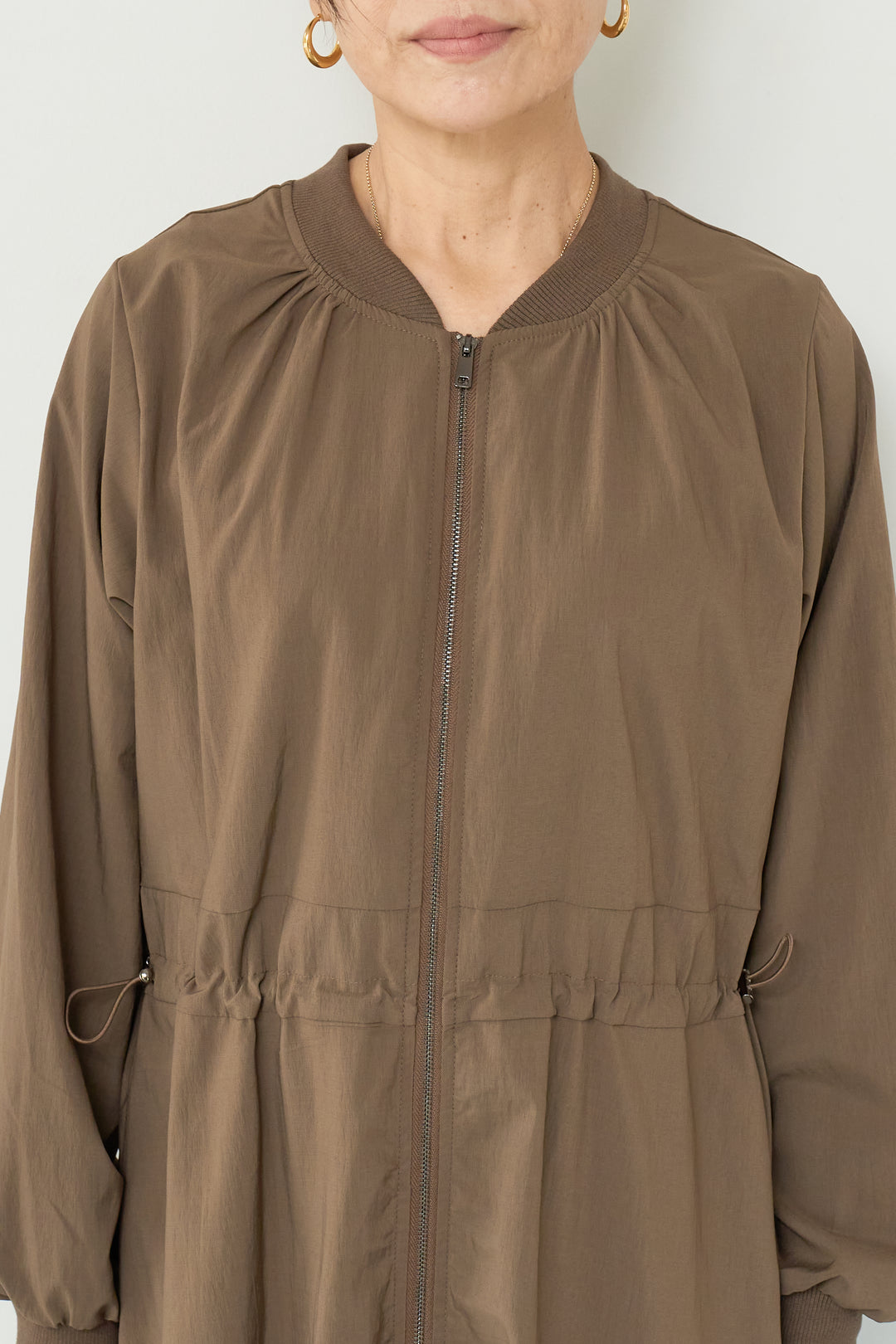 ブルゾンデザインワンピース