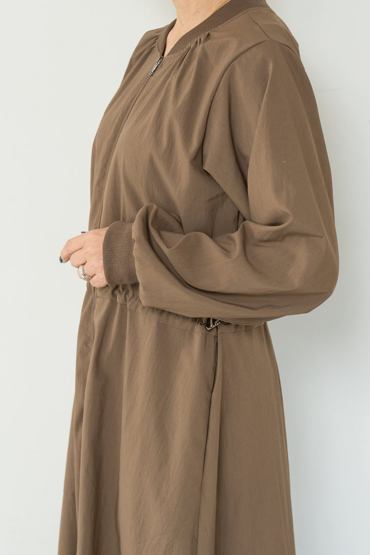 ブルゾンデザインワンピース