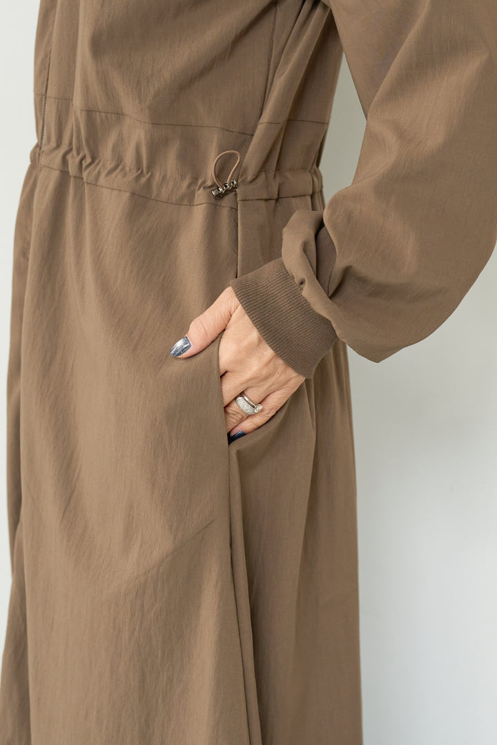 ブルゾンデザインワンピース