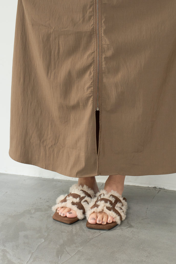 ブルゾンデザインワンピース