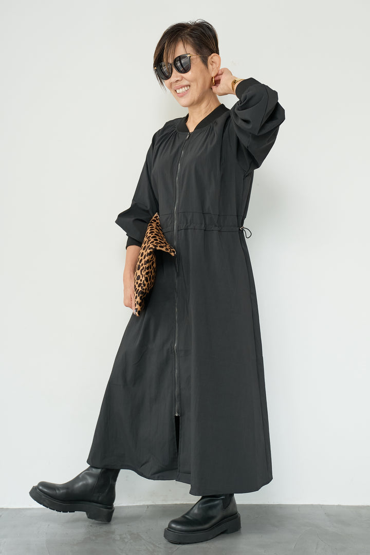 ブルゾンデザインワンピース