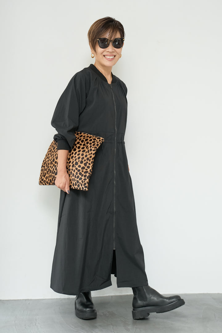 ブルゾンデザインワンピース