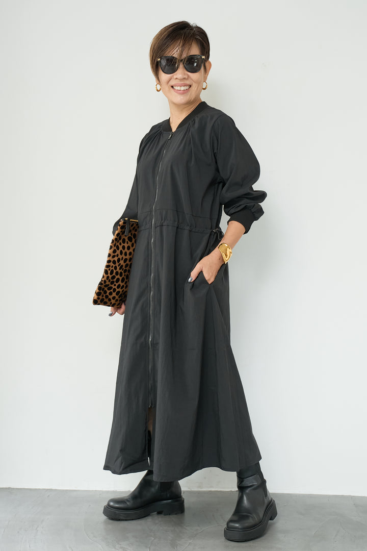 ブルゾンデザインワンピース