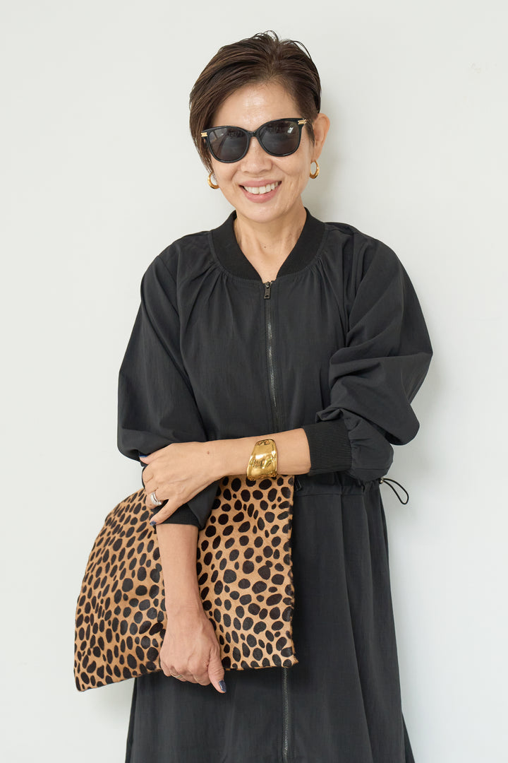 ブルゾンデザインワンピース