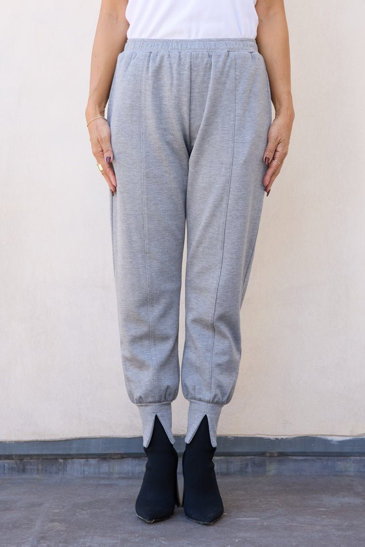 【REIKOコラボ】スウェット起毛ジョガーパンツ