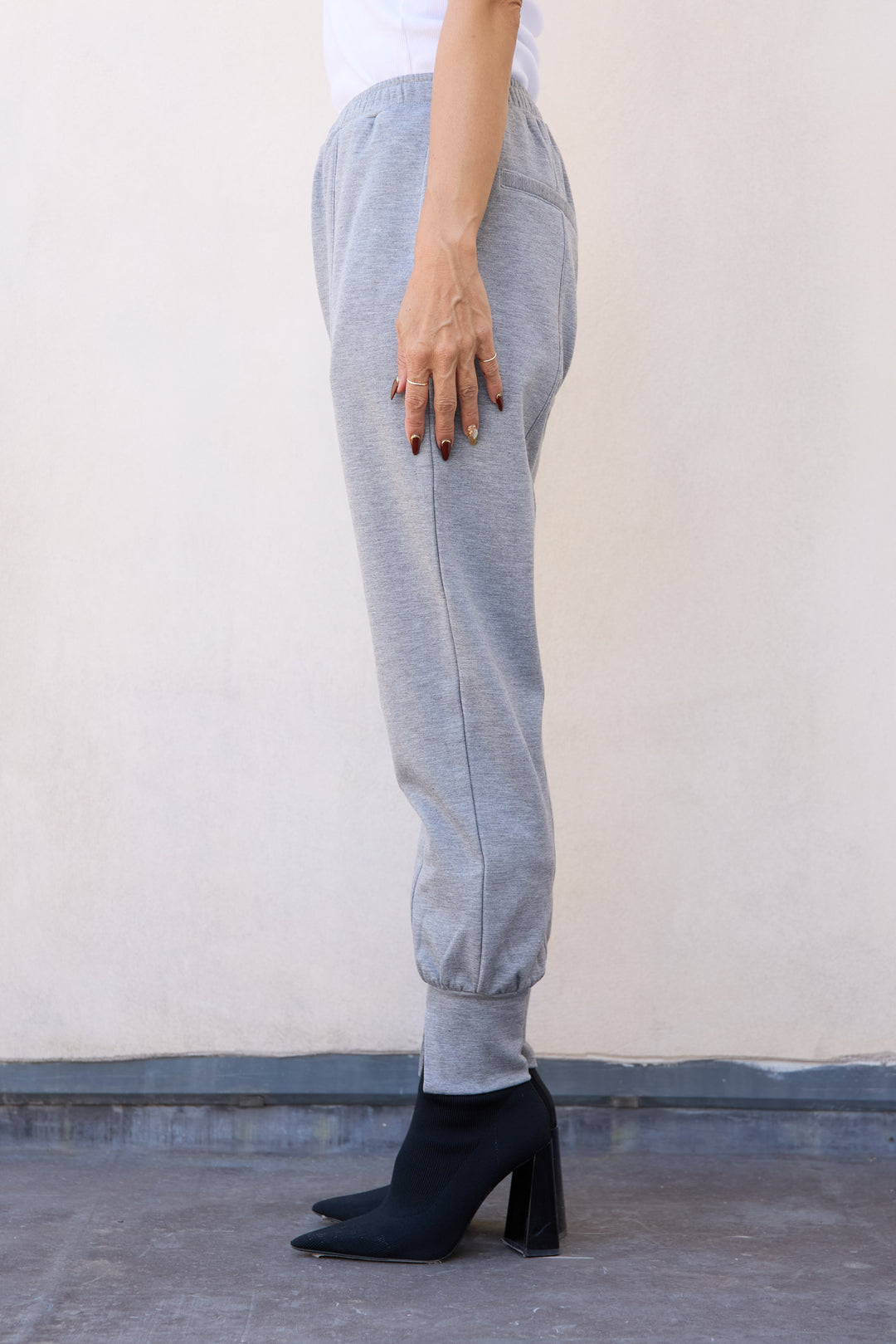 【REIKOコラボ】スウェット起毛ジョガーパンツ