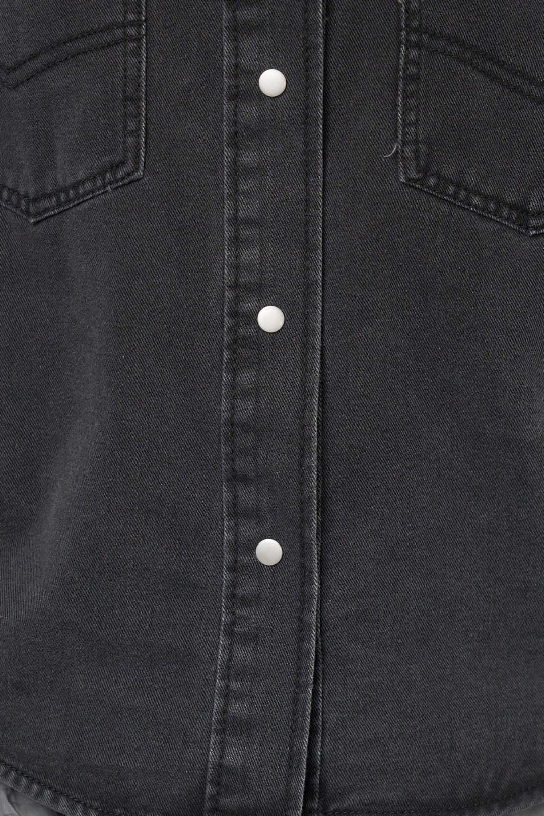 [SET]ソフトデニムオーバーシャツ+チュールティアードスカート(2set)