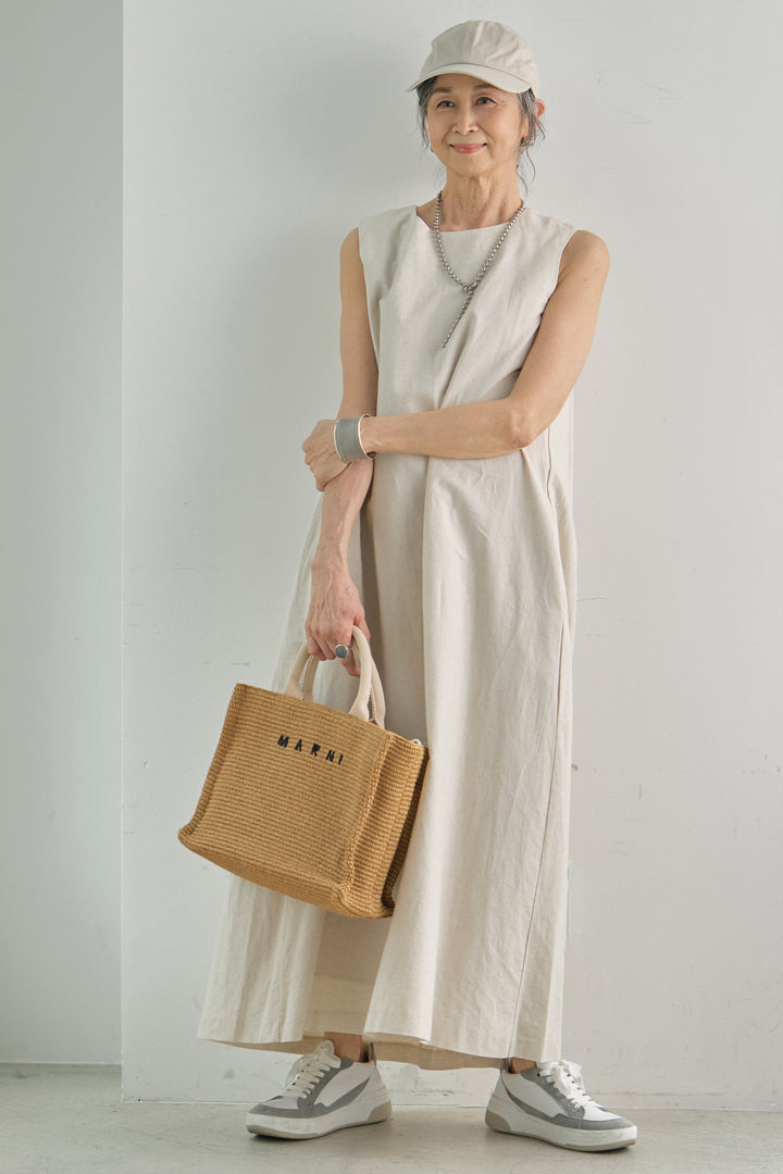 Linen long dress